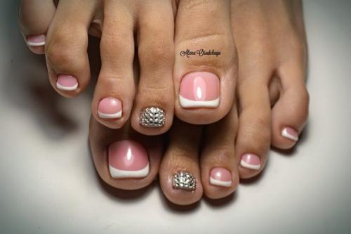 Сегодняшние работы первый маникюр - рисунок, не наклейки! 06