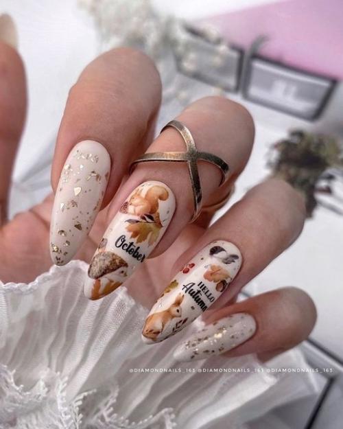 Варианты летнего маникюра, на каждый день. 07