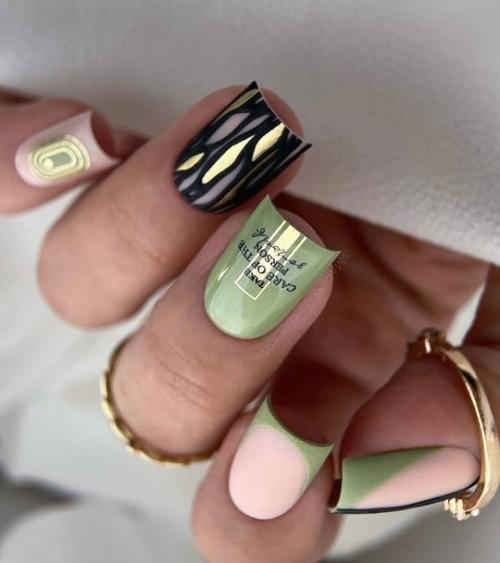 Подборка идей в зеленых оттенках. 04