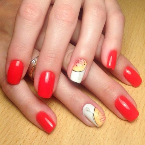 Девочки, сушу большие пальцы отдельно в лампе. 03