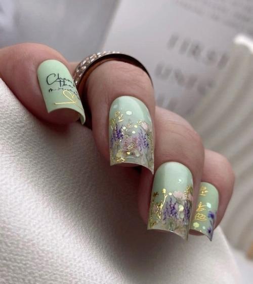 Подборка идей в зеленых оттенках. 06