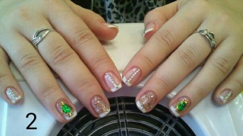 Мои ноготки.  Отращиваю долго, около 5 мес. 01