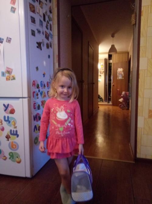 Ну вот, теперь у меня снова дома есть шестилеточка! 01