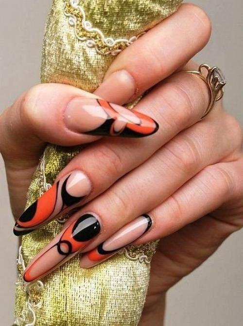 Шикарный френч.  Как вам такое разнообразие? 09