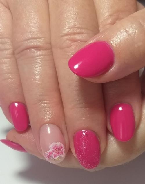 Комбинированный маникюр~. Укрепление и выравнивание ногтевой пластины~. 02