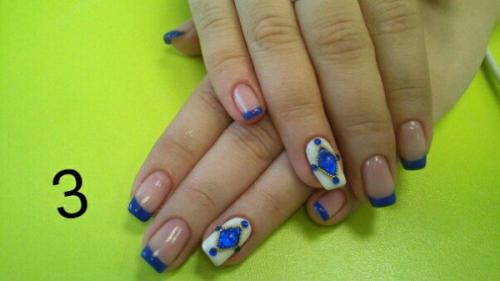 Мои ноготки.  Отращиваю долго, около 5 мес. 02