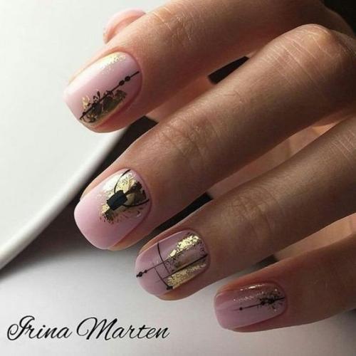 Подборка Идей маникюра на короткие ногти. 08