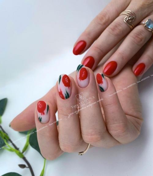 Подборка Идей маникюра с рисунками. 01