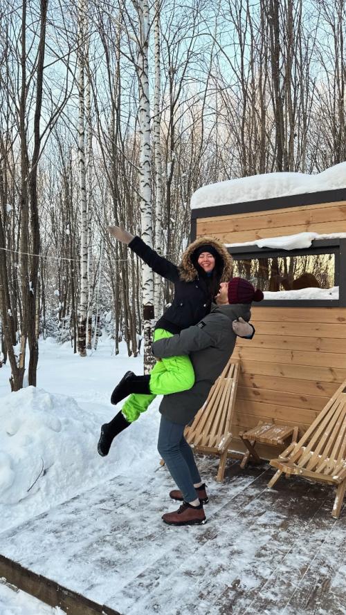 Наши снежные и уютные каникулы в любимой России пролетели как один день. 05