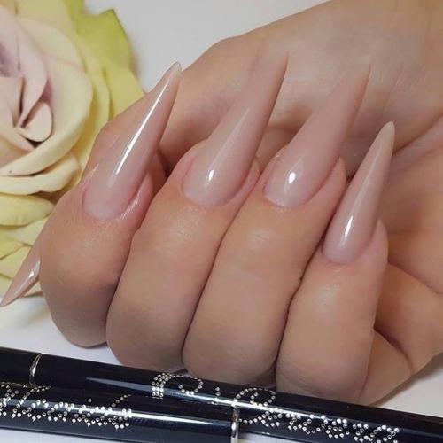 Подборка идей на длинные ногти. 05