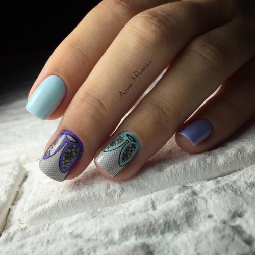 Подборка Идей маникюра с рисунками. 06