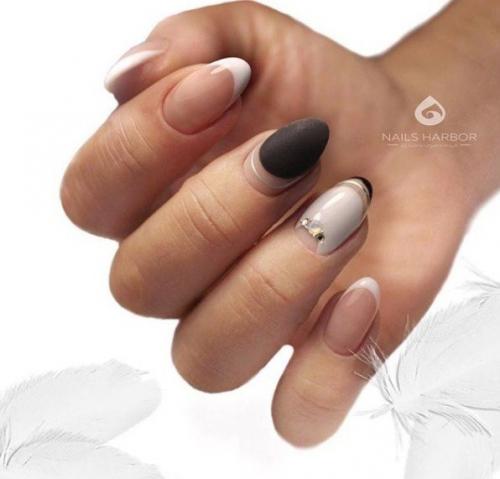 Черно-белый френч: 10 легких идей обыграть классику. 02