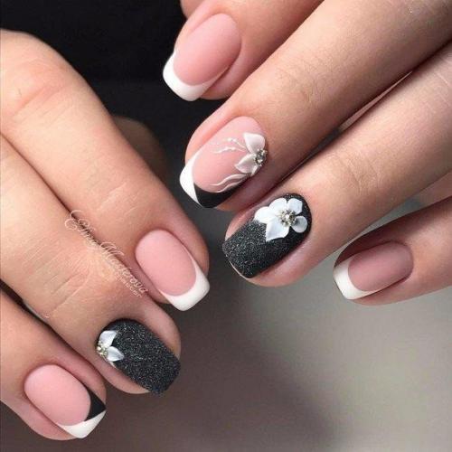 Черно-белый френч: 10 легких идей обыграть классику. 03