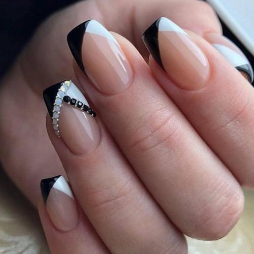 Черно-белый френч: 10 легких идей обыграть классику. 08