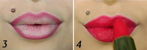 Как сделать эффект омбре на губах: пошаговый урок. 02 Как сделать эффект омбре на губах: пошаговый урок. 02