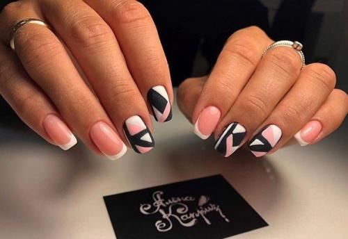 Черно-белый френч: 10 легких идей обыграть классику. 05