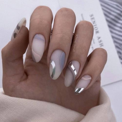 Стильные и лаконичные идеи маникюра. 06