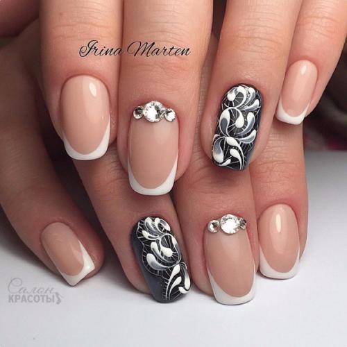 Черно-белый френч: 10 легких идей обыграть классику. 04