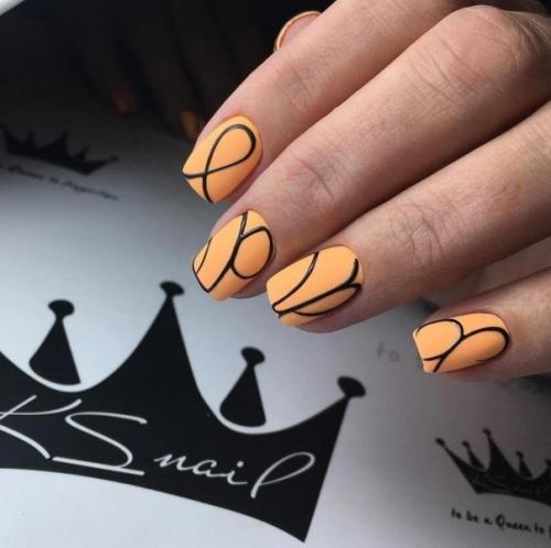 Маникюр на короткие ногти, идеи на каждый день. 02