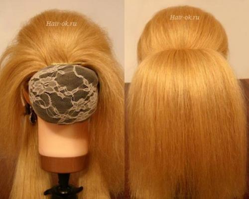 Фото - урок выполнение вечерней прически шаг за шагом. 05 Фото - урок выполнение вечерней прически шаг за шагом. 05