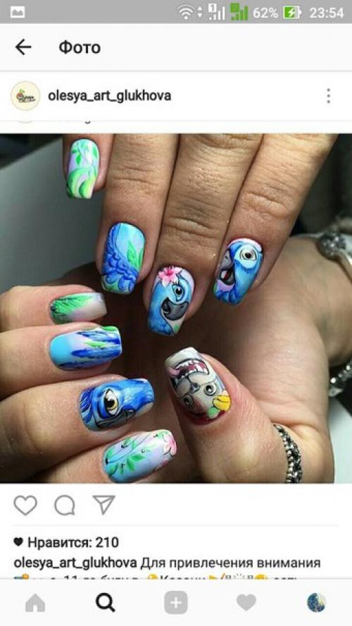 Анонимно.  Добрый вечер, девочки, посоветуйте кого посмотреть в инстаграмм с такой росписью еще можно? 01