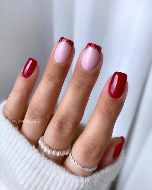 Дизайн ногтей зимний маникюр - это всегда красиво, модно и стильно. 04