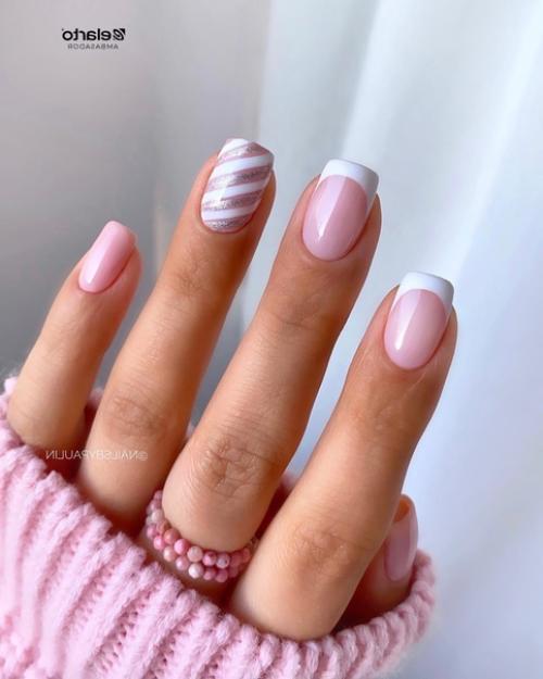 Дизайн ногтей зимний маникюр - это всегда красиво, модно и стильно. 08