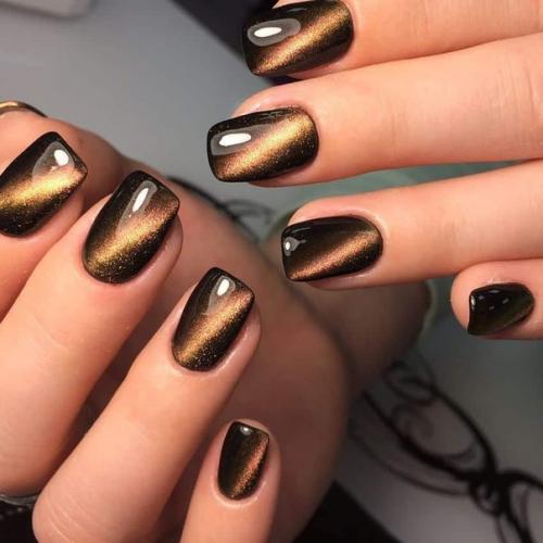 Модный гель - лак Кошачий Глаз. 03