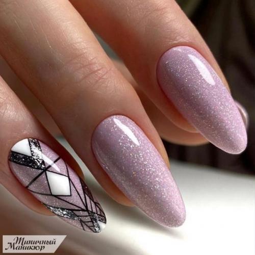 Не сказать чтобы маникюр Геометрия был очень популярным, но у него есть свои ценители. 01