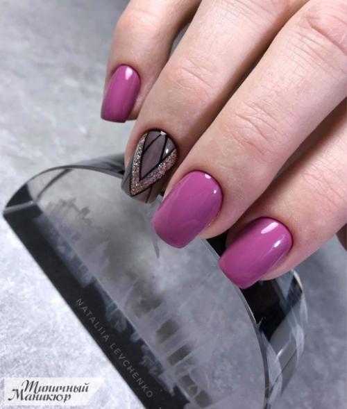 Не сказать чтобы маникюр Геометрия был очень популярным, но у него есть свои ценители. 04