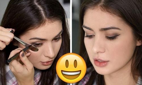 Девушка проверила на себе 10 популярных хитростей по уходу за собой? 05 Девушка проверила на себе 10 популярных хитростей по уходу за собой? 05