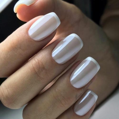 Белая втирка для жемчужного оттенка вашего маникюра. 04