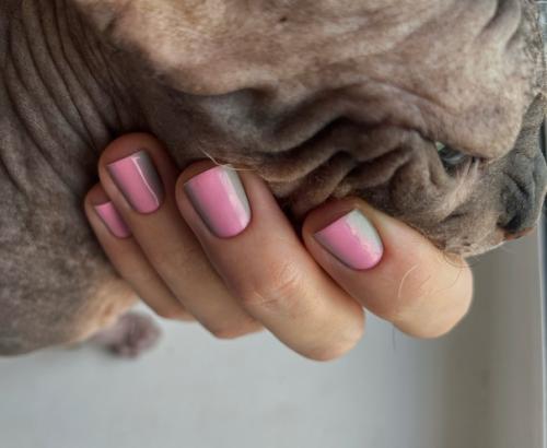 Меньше 1 часа пилочный маникюр + плёночное покрытие! 01