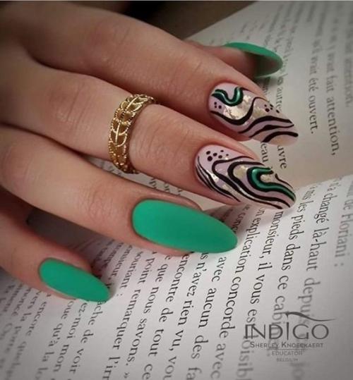 Подборка Идей маникюра на длинные ногти. 01