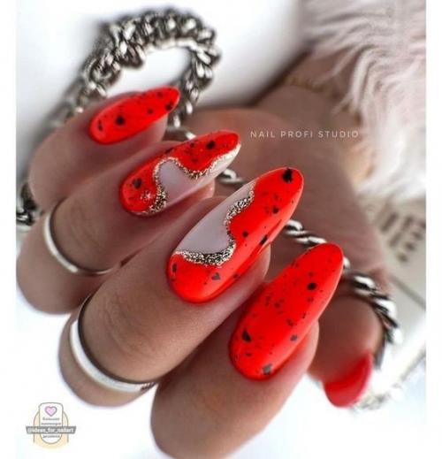 Подборка Идей маникюра на длинные ногти. 06