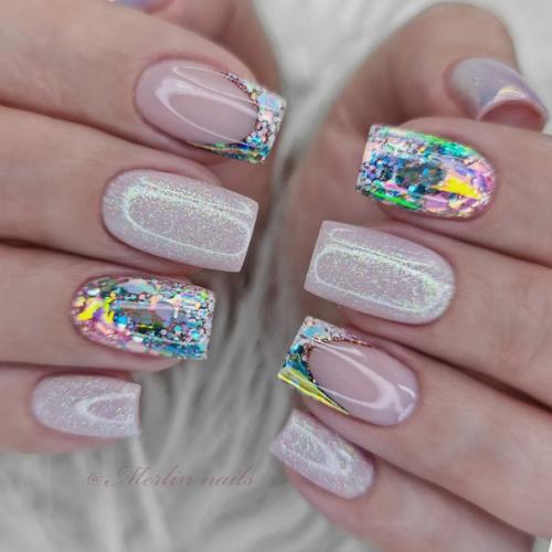 Блестки и пайетки, Кошачий Глаз и камифубуки, стразы и шиммеры - вот рецепт праздника, который всегда будет с вами. 09