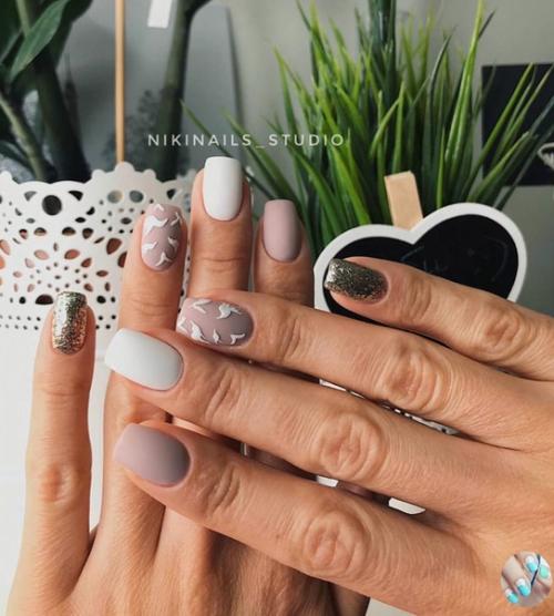 Oмoгитe выбpaть.  Маникюр ногти маникюртренд ноготочки. 02