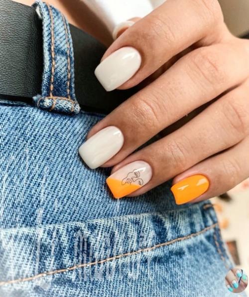 Oмoгитe.  Маникюр ногти маникюртренд ноготочки. 05