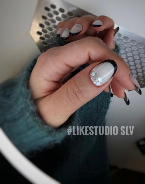 Как и обещала, ловите подборочку дизайнов на миндаль или овал. 06