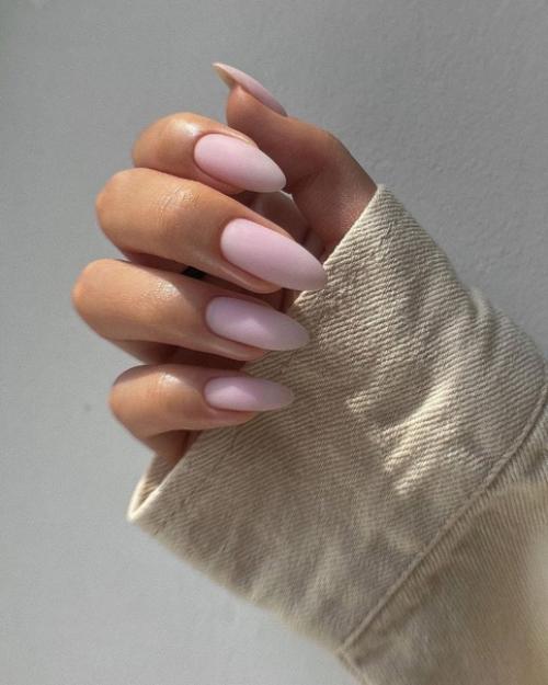 Идеи нежного повседневного маникюра. 05