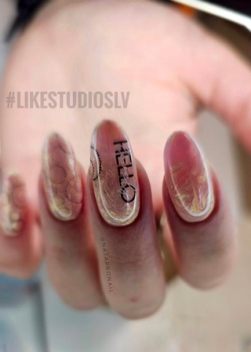 Как и обещала, ловите подборочку дизайнов на миндаль или овал. 07