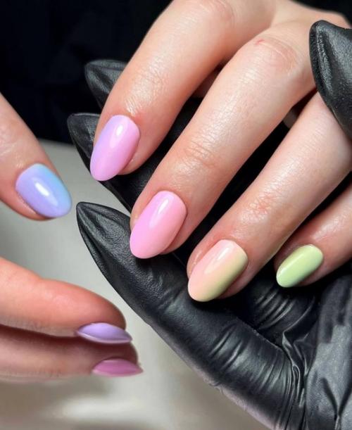 Ногти Bubblegum - летний тренд, который подойдет каждой девушке. 01