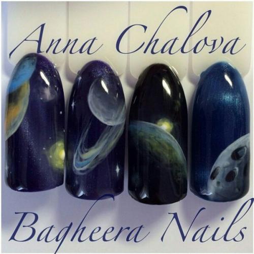 Сегодня поговорим о дизайне ногтей, который называется космос? 04 Сегодня поговорим о дизайне ногтей, который называется космос? 04