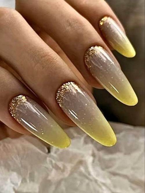 Маникюр на длинные ногти. 09
