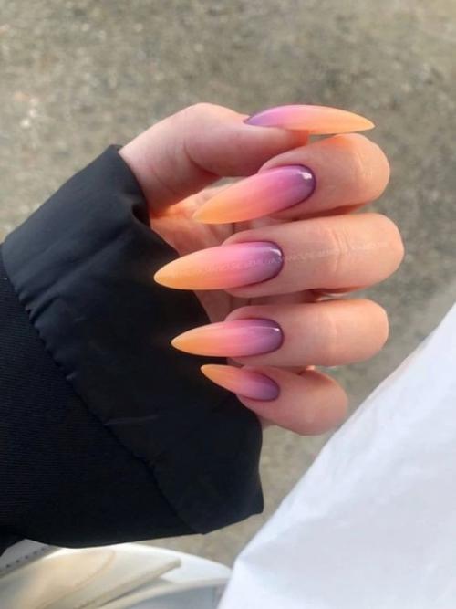 Маникюр на длинные ногти. 05