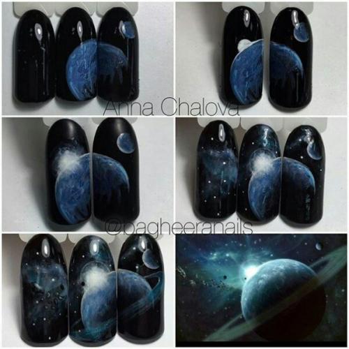 Сегодня поговорим о дизайне ногтей, который называется космос? 02 Сегодня поговорим о дизайне ногтей, который называется космос? 02
