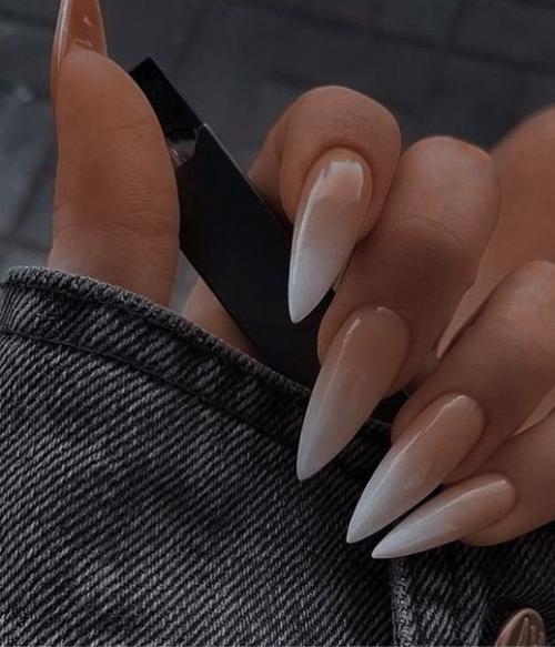 Маникюр на длинные ногти. 06