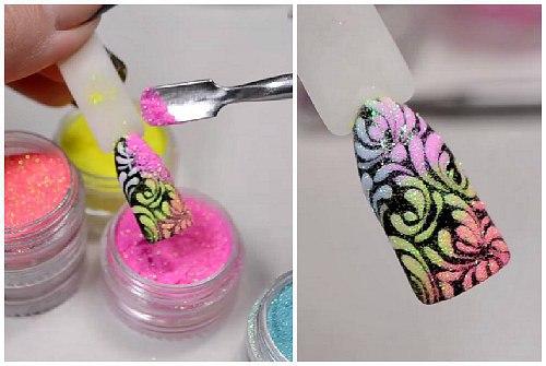 Мармелад на ногтях прекрасно подойдет для милых дам, обожающих поблескивающие Вкусняшки. 01