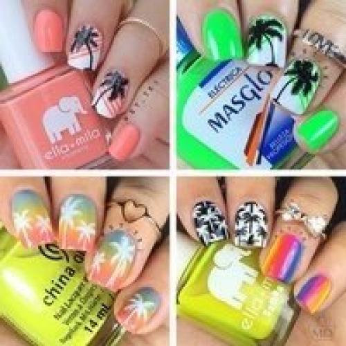 Дизайн пляжного маникюра 2016? 01