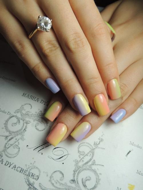 Девочки, мастерицы) оцените мои работы как вам градиент? 02